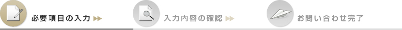 必要項目の入力